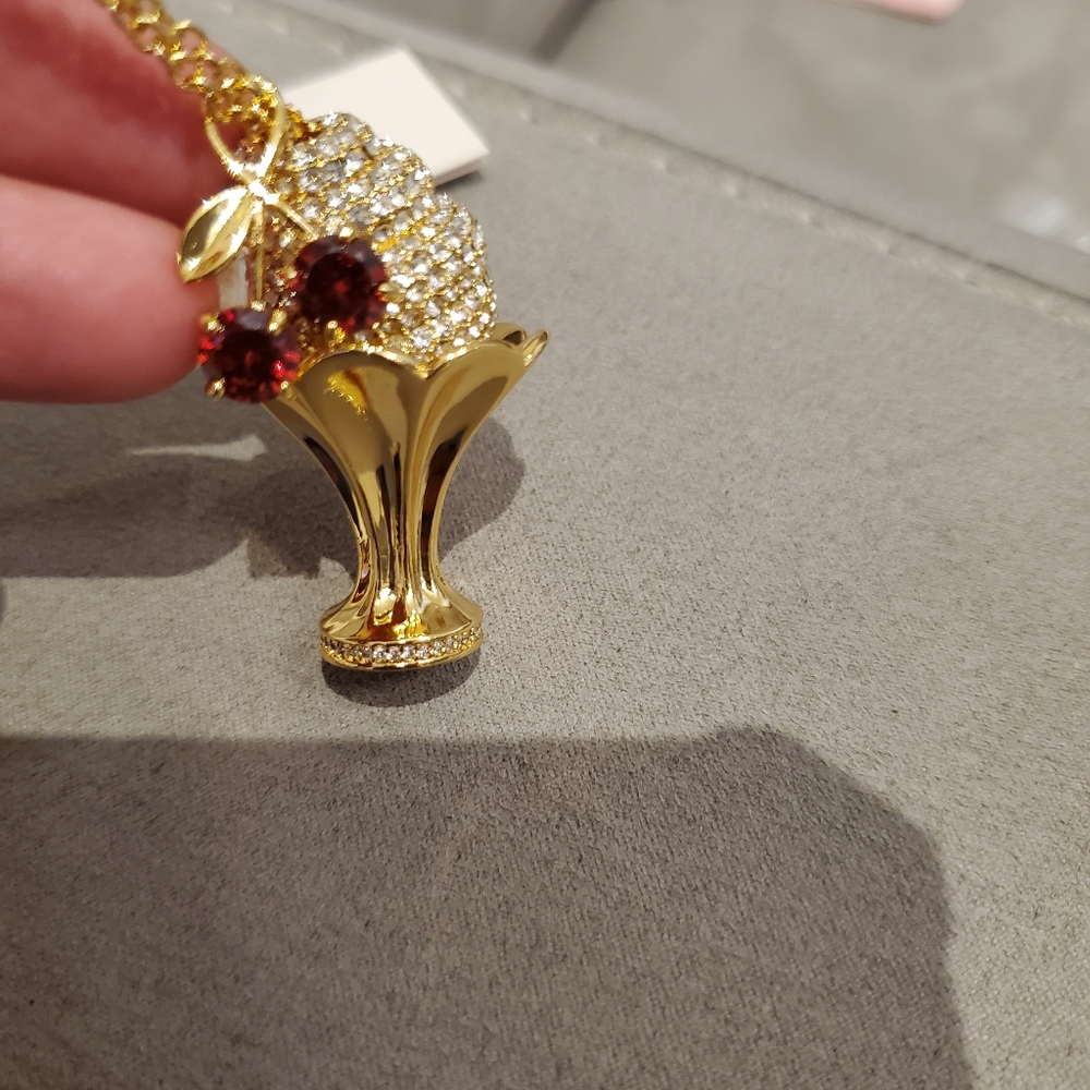 Ice cream sundae pendant Necklace